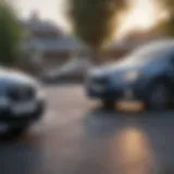 AAA logo and rental car