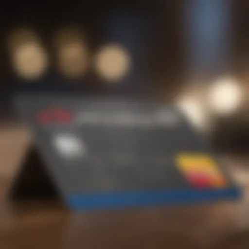 Diverse range of Capital One credit cards displayed