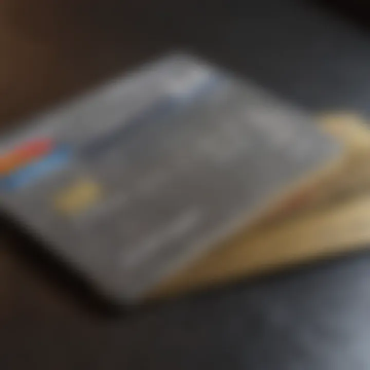 A visual representation of secured credit card features