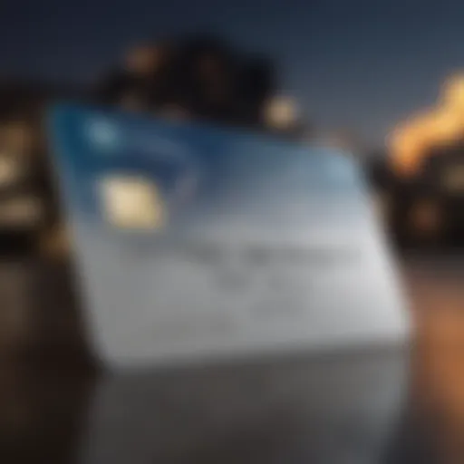 Elegant illustration of the Chase Visa Sapphire Reserve card highlighting travel rewards.