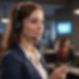 Illustration of effective communication in customer service