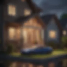 Illustration depicting various types of rental home insurance policies.