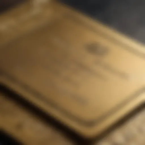 Detailed overview of the American Express Gold Card features