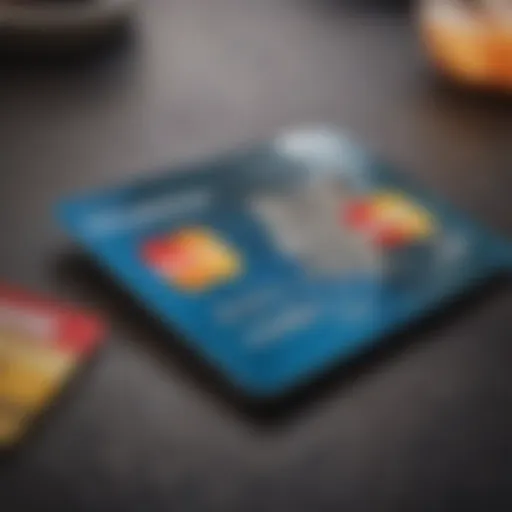 Visual representation of credit card consolidation benefits