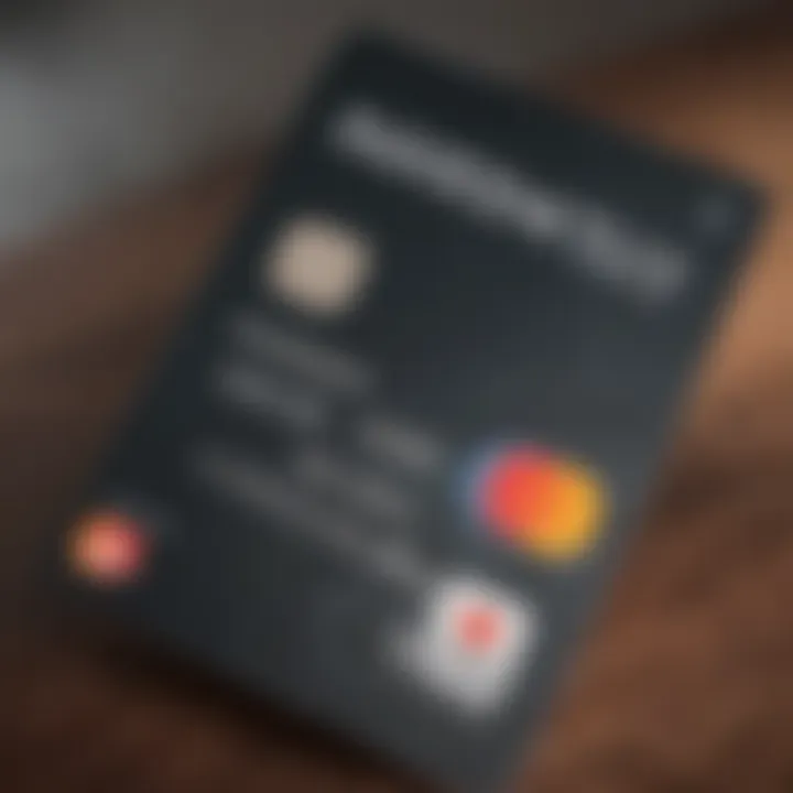 Visual representation of Discover card features and benefits