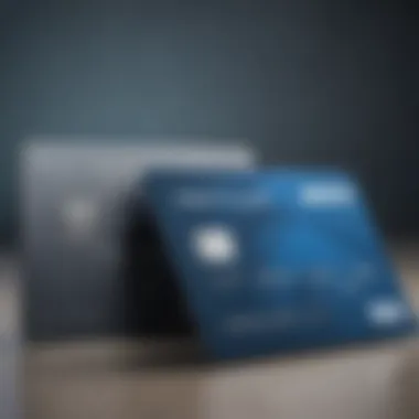Graph illustrating comparison of the AMEX Blue Card with other credit cards