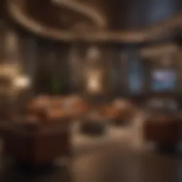 The luxurious lounge access offered by the American Express Platinum Card