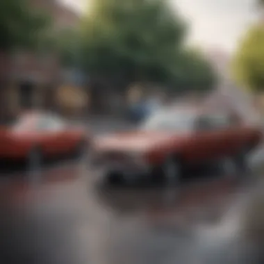 Diagram explaining uninsured motorist insurance safeguarding against underinsured drivers.