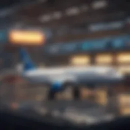 A visual representation of airline loyalty programs.