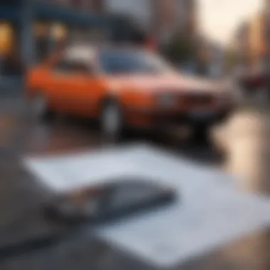 An illustration of the cancellation process with a phone and documents