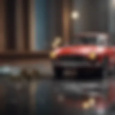 A person considering financial implications of insurance cancellation