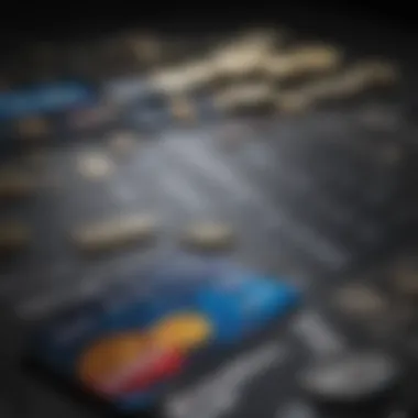 Financial Impacts of High Credit Card Interest Rates Graph illustrating the impact of high interest rates on consumer debt