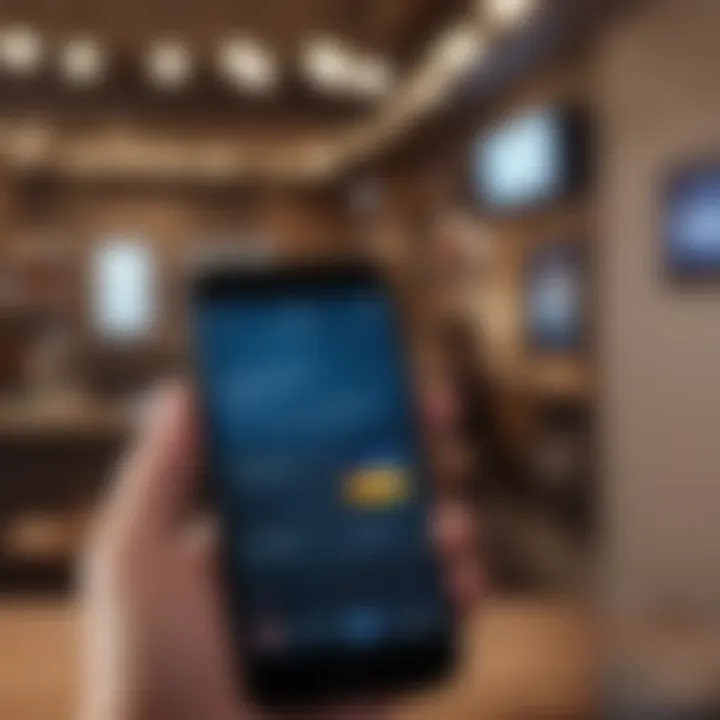 A person managing their Chase Sapphire credit card account on a mobile device.