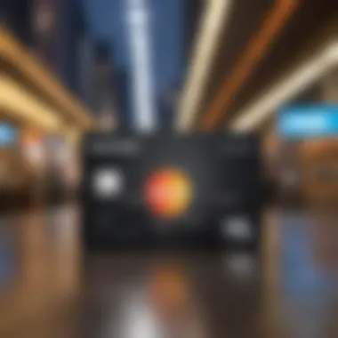 Chase Visa Card with Amazon logo in a shopping context