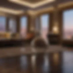 A luxurious Marriott hotel room showcasing premium amenities