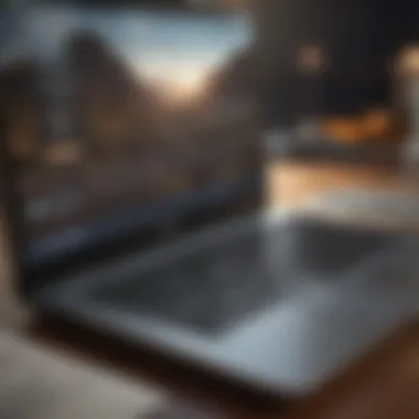 Close-up of travel points being calculated on a laptop.