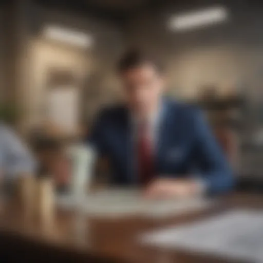 Illustration showing various types of business loans available for entrepreneurs