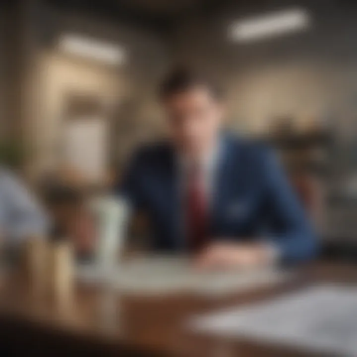 Illustration showing various types of business loans available for entrepreneurs