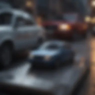 A phone with Safe Auto Car Insurance contact information displayed