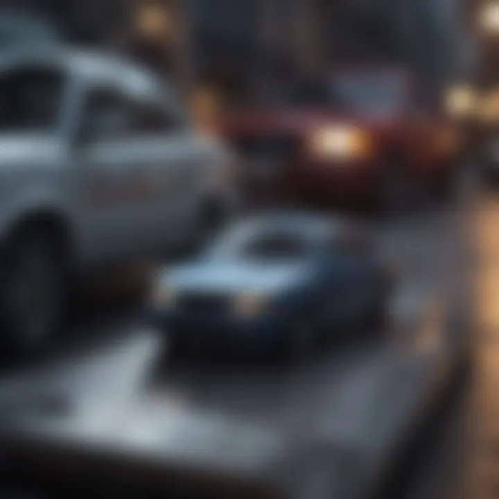 A phone with Safe Auto Car Insurance contact information displayed