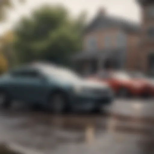 A visual representation of various auto insurance policies