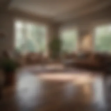 Embracing Lifestyle Modifications A serene living space representing lifestyle changes
