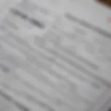 Visual representation of tax forms related to health insurance