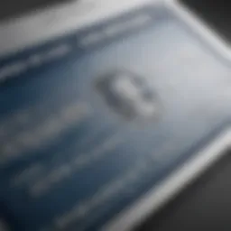 American Express Blue Cash card showcasing its design and features