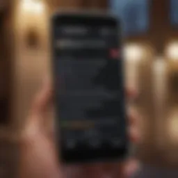 A close-up view of a smartphone displaying a contact list with the Amerivantage provider phone number highlighted.