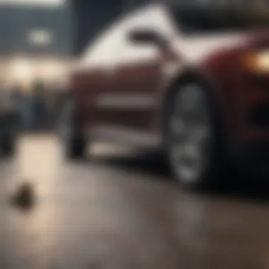 Visual representation of market trends affecting loan interest