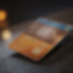 Visual representation of business credit card limits