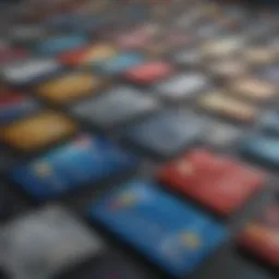 Chase credit card options displayed with varying designs
