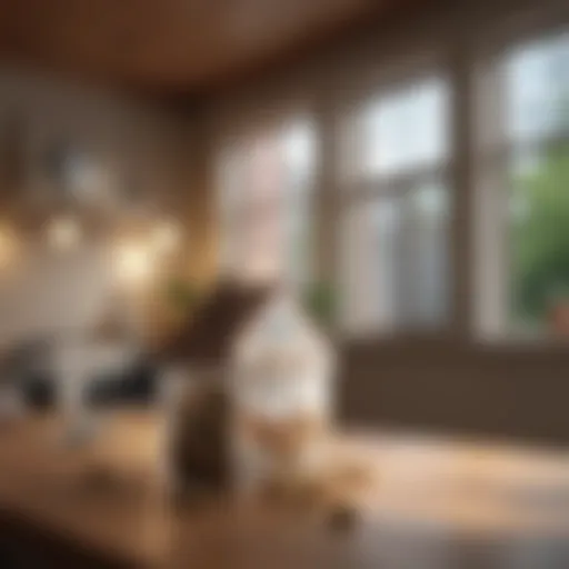 Conceptual representation of down payments in real estate