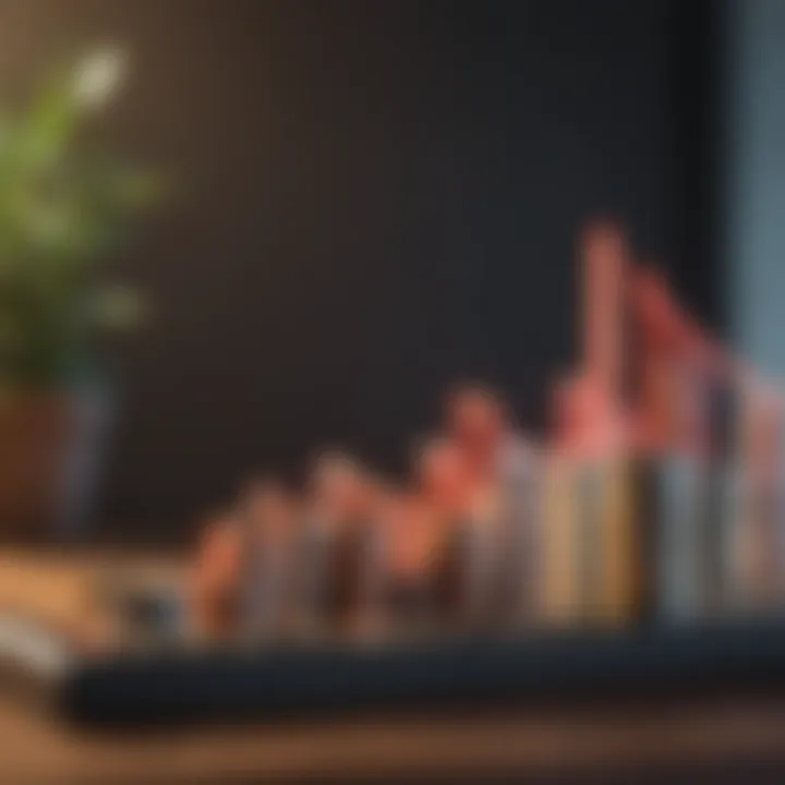 Graph showing factors influencing equity growth