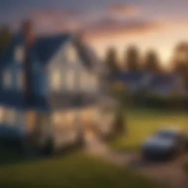 A detailed diagram illustrating various types of home mortgages.