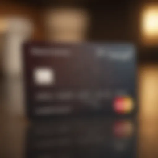 Detailed view of IHG credit card features