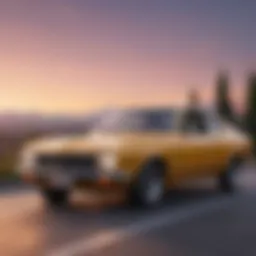 Illustration depicting non-owned vehicle insurance coverage