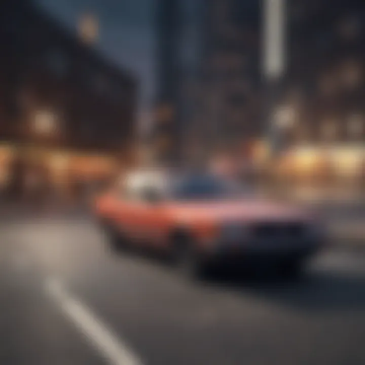 Visual representation of reduced insurance costs due to defensive driving