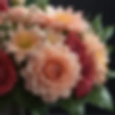 A close-up of high-quality flowers indicating luxury and sophistication.