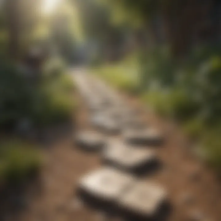 Pathway to Financial Empowerment A pathway leading towards financial empowerment