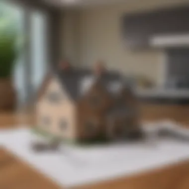 Diagram showing the relationship between home equity and HELOC