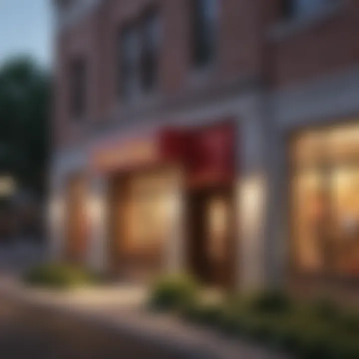Wells Fargo branch exterior