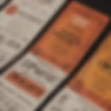 Understanding Market Trends in Ticket Sales Close-up of concert tickets with market trends background